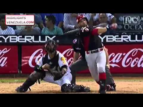 Highlights LVBP 05/11/2015 Cardenales de Lara vs Leones del Caracas