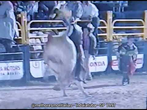 🇧🇷 Ednei Caminhas x Dólar de Prata - Rodeio de Indaiatuba 1997 #rodeio #rodeo