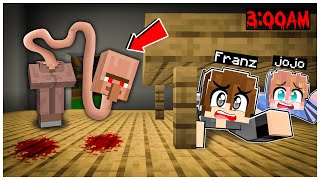 Download lagu FRANZ & JOJO TAKUT SEMBUNYI DARI VILLAGER LEHER PANJANG MENGERIKAN di MINECRAFT mp3