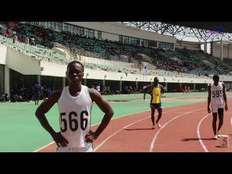 Boy’s 200m final. Opoku Godfred wins. Inter-Regional SHS Sports Festival. 2025