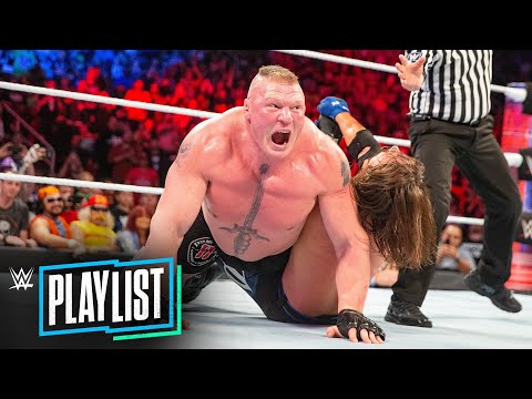 AJ Styles vs. Brock Lesnar - full Survivor Series 2017 rivalry history: WWE Playlist