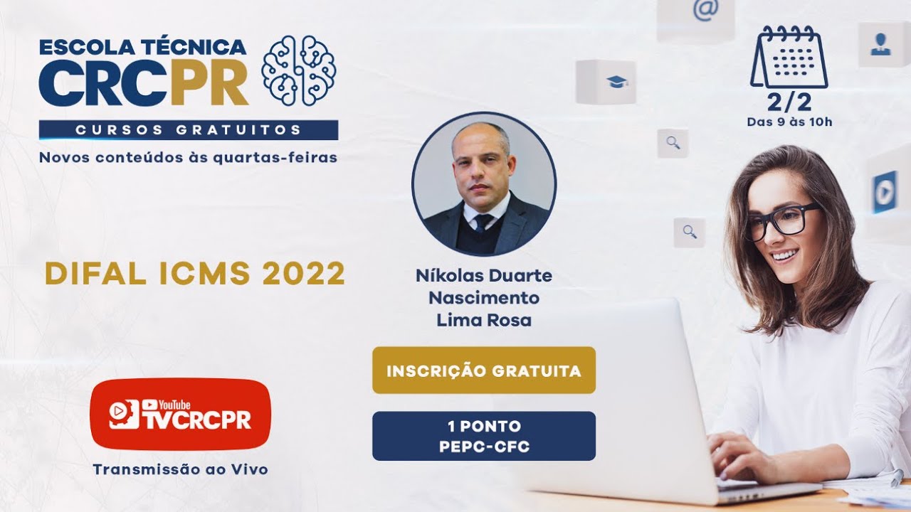 Escola Técnica CRCPR - DIFAL ICMS 2022