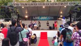 2014/08/31 lyrical school LIVE JAM 2014 at千葉中央公園 #リリスク