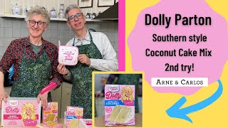 Our second try  at Dolly Parton´s cake mix  Duncan Hines - Cooking with Carlos ARNE &amp; CARLOS