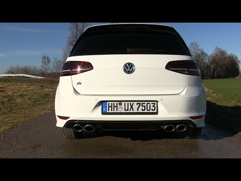2015 VW Golf 7 R 4Motion (300 HP) Test Drive