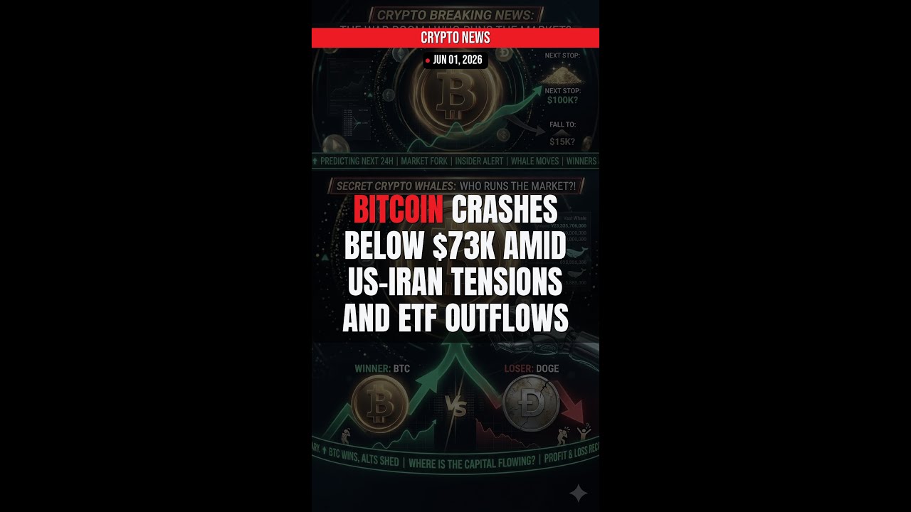 Bitcoin ETF RECORD — Is This The Bottom? (Jun 01, 2026)