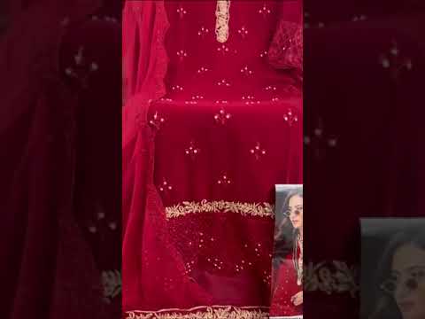 Zaha Khushbu Vol 6 Georgette Wholesale Pakistani Suits Catalog – product video thumbnail