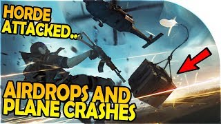 AIRDROP + PLANE CRASH - BASE EXPANSION, HORDE ATTACKED - Last Day on Earth Survival Gameplay Part 2