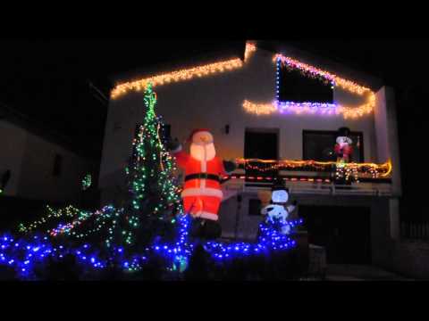 Vianočná výzdoba v susedných Smižanoch prostredníctvom videa