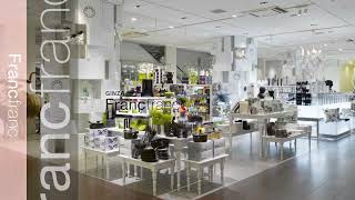 商業施設 店頭サイネージ映像制作（FRANC FRANC）