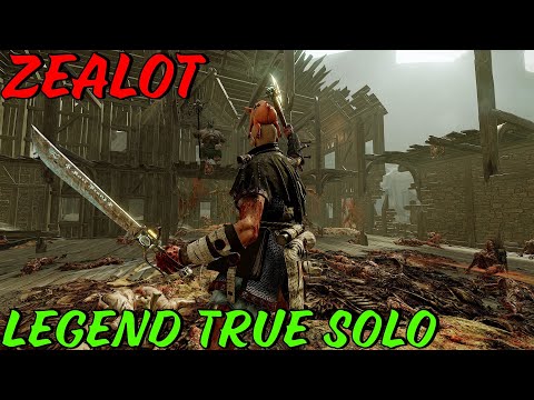 Zealot | Legend True solo | Axe Falchion | Halescourge | Warhammer Vermintide 2
