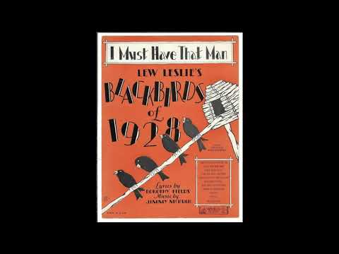 Bob Haring (as 'Broadway Broadcasters') - I Must Have That Man! [1928]