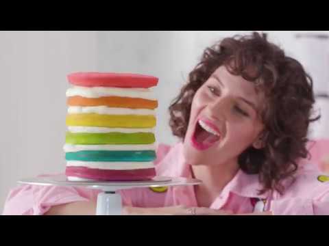 How to Make Flour Shop's Rainbow Explosion Cake | Williams Sonoma