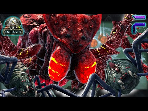 Finally, I Go Straight to the Alpha Broodmother Boss Fight! Ark: Fjordur E35