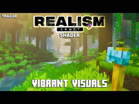 REALISM CRAFT CUSTOM VIBRANT VISUALS TRAILER in Minecraft Bedrock (shader)