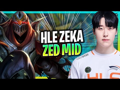 WHEN HLE ZEKA PLAYS ZED MID vs YONE!