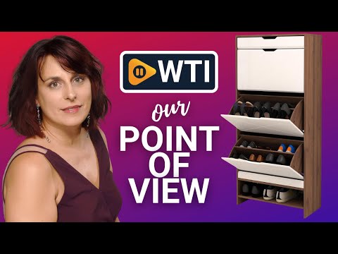 Shoe Cabinet with 3 Flip Drawers - WTI product video review