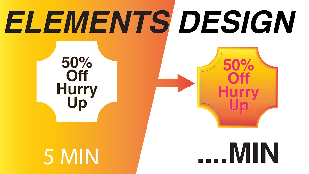 Element Design in Illustrator - Vector Shapes & Gradients Tutorial