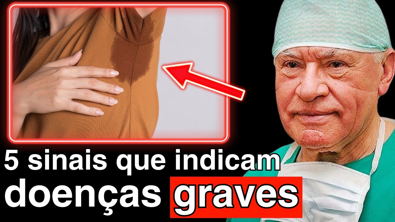 ESPECIALISTA nº 1 em Câncer: preste atenção a estes 5 sinais de suor e procure um médico urgente!