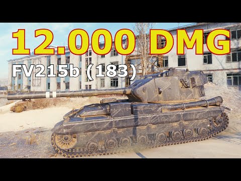 World of Tanks FV215b (183) - 7 Kills 12K Damage