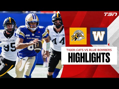 CFL WEEK 17: Hamilton Tiger-Cats vs. Winnipeg Blue Bombers | FULL HIGHLIGHTS