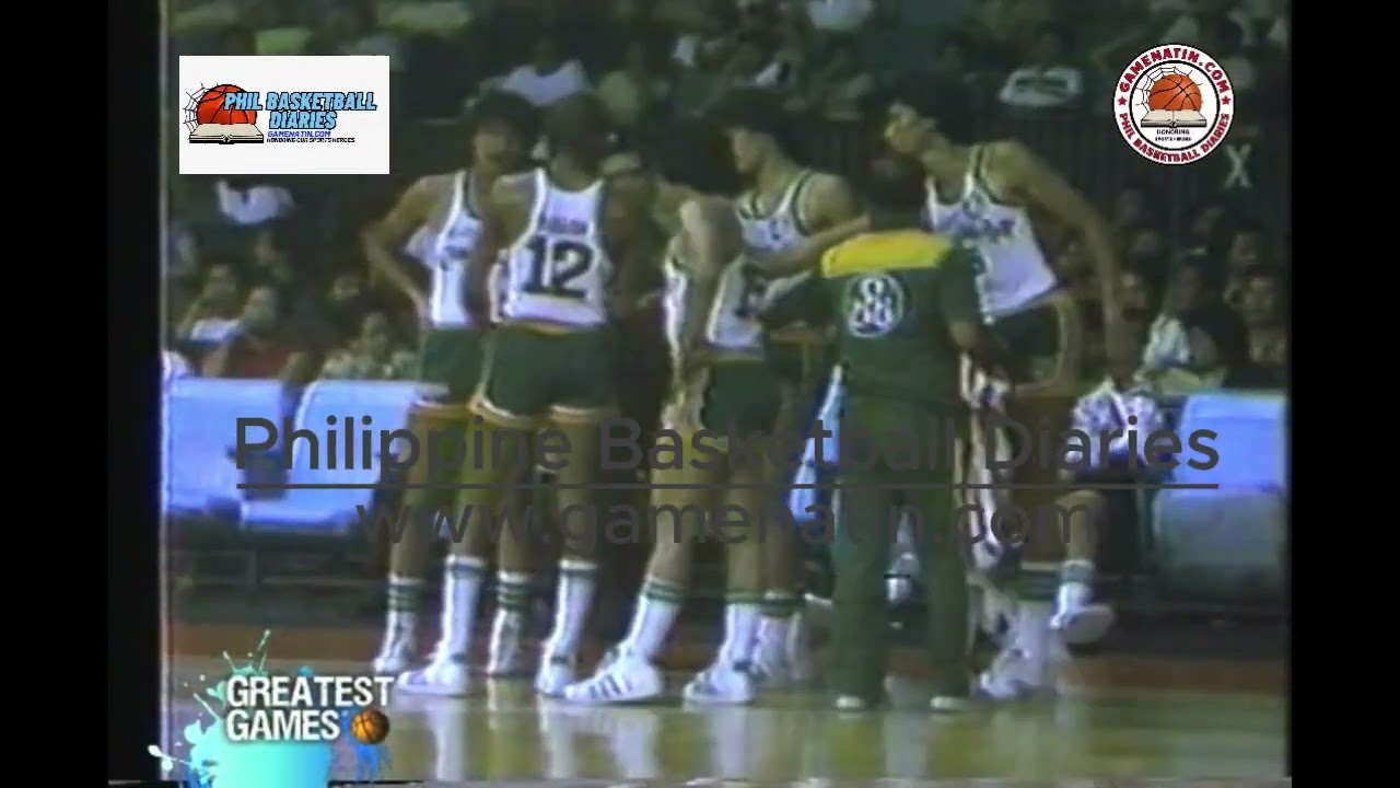 GameNatin.com's Classics - Crispa vs Mariwasa, April, 15, 1982 - Second Quarter