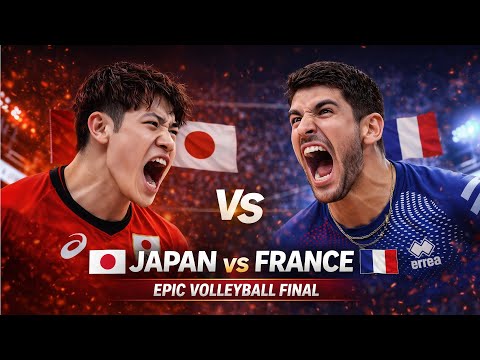 Japan vs France | Epic Volleyball Final Battle