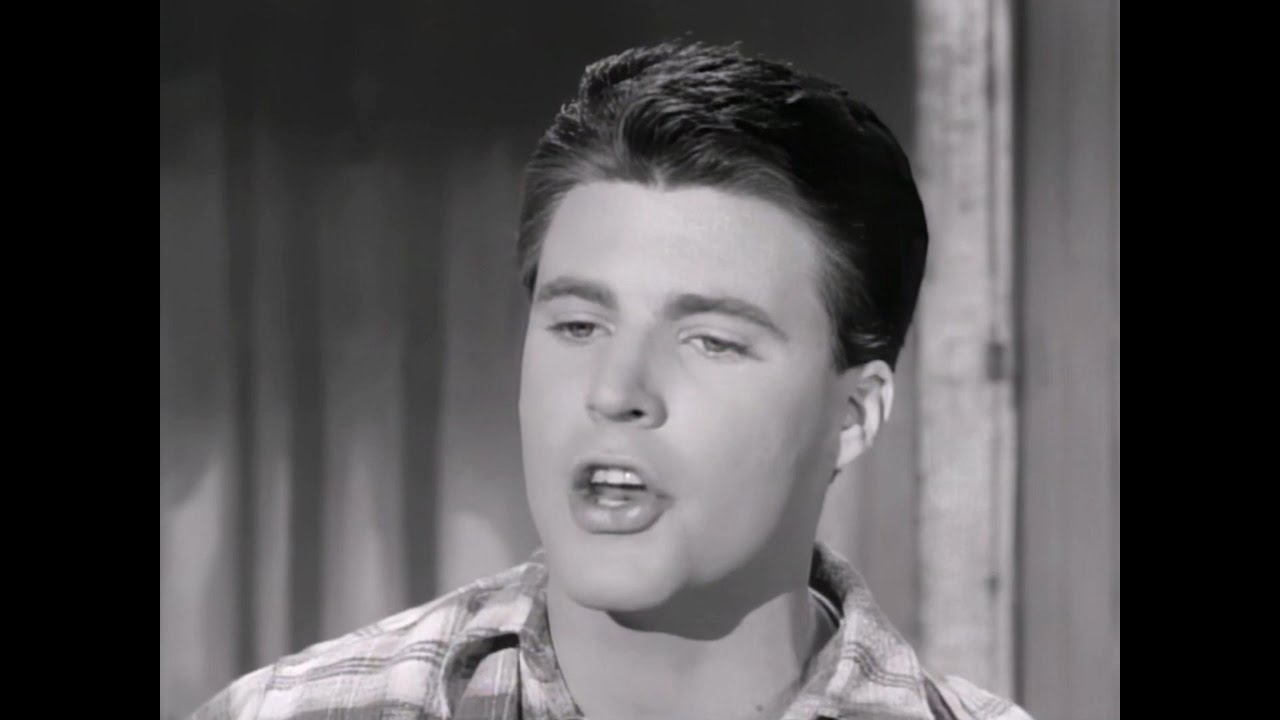 NEW 📀 Hello Mary Lou - Ricky Nelson {Stereo} 1961 - YouTube