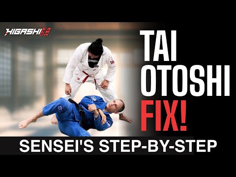 Tai Otoshi Made Easy! Step-by-Step with Sensei Shintaro | #judo #taiotoshi