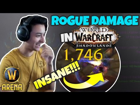 ROGUES DO SO MUCH DAMAGE IN SHADOWLANDS - Beta Gameplay - 2s/ Duels with Xaryu | Pikaboo WoW Arena