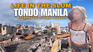 PAROLA|TONDO MANILA PHILIPPINES-WHEN THE FLAMES DIED DOWN [4k] walking tour 