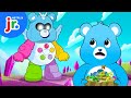 Grumpy Grows GIANT ️ Care Bears Unlock The Magic Netflix Jr