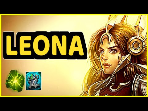 LEONA VS THRESH SUPPORT GAMEPLAY GRANDMASTER I