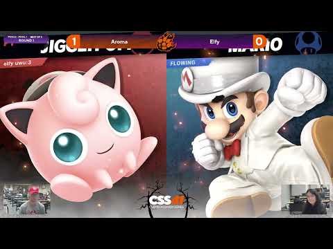 Clemson Smash Series 41 - Pools - Elfy (Jigglepuff) vs. Aroma (Mario) - SSBU
