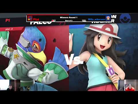 BOWU x SSBE #40 - Winners Round 1 - Plat (Falco) vs Willy_Wikerson (Pokemon Trainer)