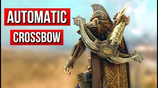 Skyrim AUTOMATIC CROSSBOW is an Insanely Fun Weapon!