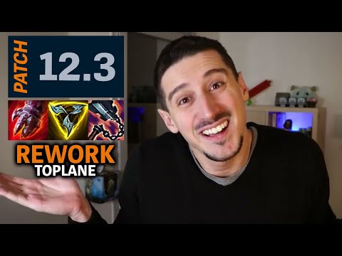 ON CHANGE TOUS LES ITEMS TOP !! Le Patch 12.3 pour les TOPLANERS !