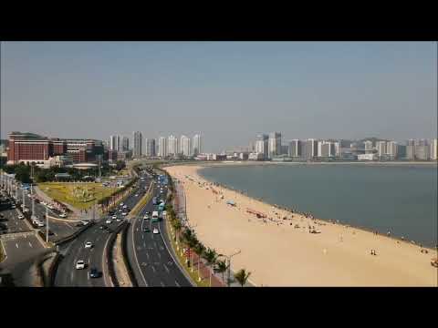 廣東珠海唐家灣沙灘。Tangjiawan Beach, Zhuhai.