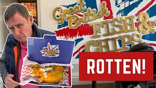 The WORST FISH AND CHIPS I've Ever Reviewed!! DO NOT GO HERE!!