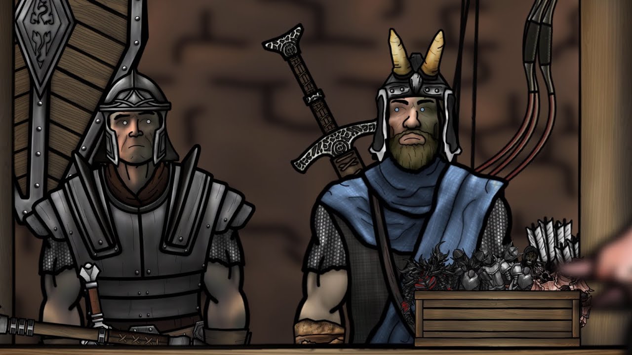 The Senile Scribbles — The Senile Scribbles: Skyrim Parody - Part 11 (Bonus Episode)