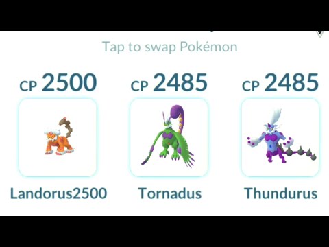 Forces of Nature Team in Ultra League ✨| Landorus Tornadus Thunderus | Pokemon Go | MonsterTamer999