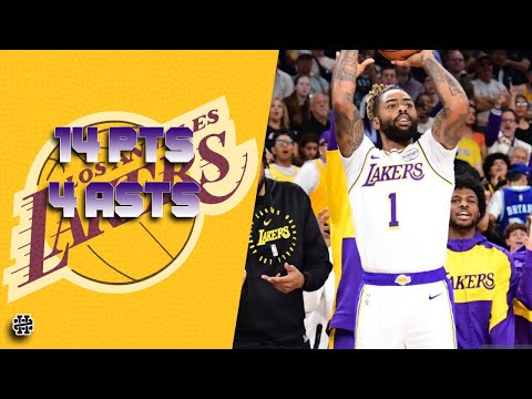 DAngelo Russell 14 pts 4 asts vs Suns 2024 Preseason