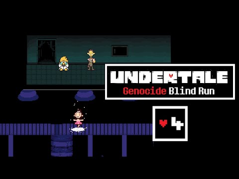 It's me, Franci - Undertale Genocide Blind Run #4 /w Cydonia & Sabaku