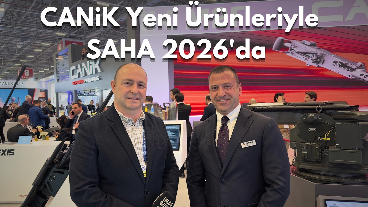 CANiK Yeni Ürünleriyle SAHA 2026'da