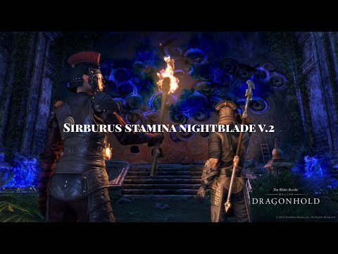 Sirburus ESO: Stamina Nightblade v.2 - 71k - AY/Rele - 21mil - Dragonhold - Easy Static Rotation