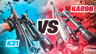 K31 Suisse ou Kar98 ?!