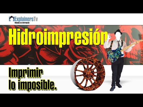 Hidroimpresión. Imprimir lo imposible.