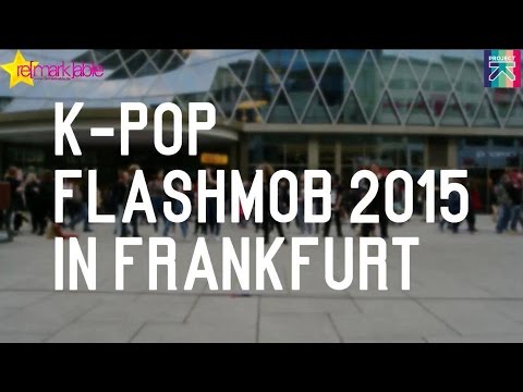 K-Pop Flashmob 2015 in Frankfurt, Germany