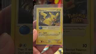 Pikachu Pokemon Day distributed July to Sept 2007 #pokemonchannel #pikachufunny #pikachu