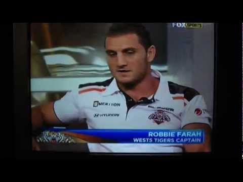 Robbie Farah Fired Up on NRL on FOX as Matt Johns Asks "The Tough Questions"